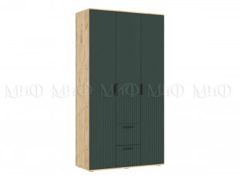 Шкаф 1200 мм Сильвия, крафт/грин (Миф) в Ирбите - irbit.mebel-e96.ru