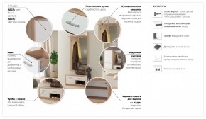 Система Стелс Комод 1в2д1ящ Дуб сонома/Белый в Ирбите - irbit.mebel-e96.ru