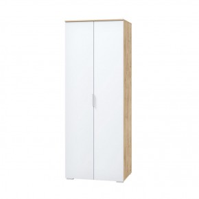 Шкаф для одежды 2х дверный 800 мм Сканди белый (МЛК) в Ирбите - irbit.mebel-e96.ru