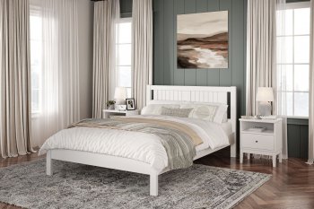 Кровать из массива Сканди белый античный (БМ) в Ирбите - irbit.mebel-e96.ru