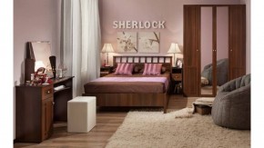 Спальня Шерлок орех орех шоколадный в Ирбите - irbit.mebel-e96.ru