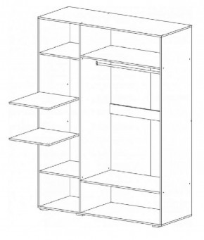 Спальный гарнитур Ненси модульный (Гор) в Ирбите - irbit.mebel-e96.ru