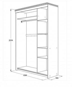 Спальный гарнитур Ольга-13 модульный в Ирбите - irbit.mebel-e96.ru