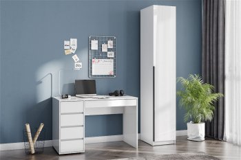 Стол компьютерный №13+пенал ШК-5 (СВ) в Ирбите - irbit.mebel-e96.ru
