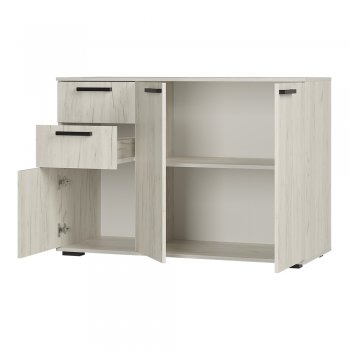 Комод Стандарт 3 NEW крафт белый (БТС) в Ирбите - irbit.mebel-e96.ru