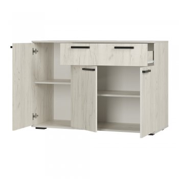 Комод Стандарт 4 NEW крафт белый (БТС) в Ирбите - irbit.mebel-e96.ru