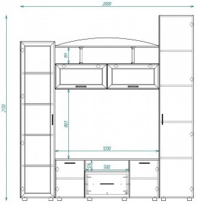 Стенка ТВА-14 в Ирбите - irbit.mebel-e96.ru