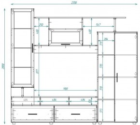 Стенка ТВА-15 с фотопечатью в Ирбите - irbit.mebel-e96.ru