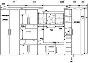 Стенка Вега 2 в Ирбите - irbit.mebel-e96.ru