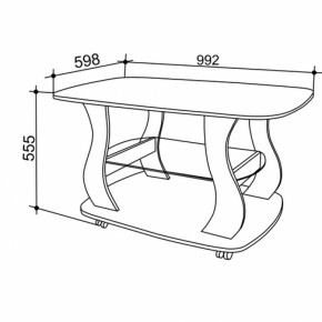 Стол журнальный Барон-2 в Ирбите - irbit.mebel-e96.ru