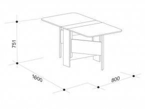 Стол-книжка Мечта 2 в Ирбите - irbit.mebel-e96.ru