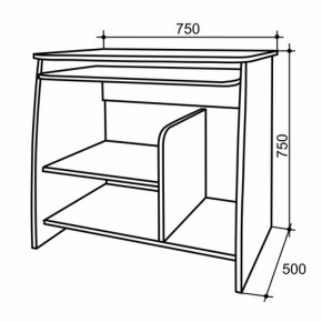 Стол компьютерный Кроха в Ирбите - irbit.mebel-e96.ru