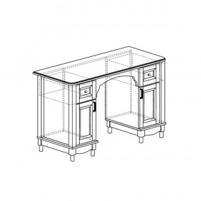 Стол письменный Прованс 410 (Яна) в Ирбите - irbit.mebel-e96.ru