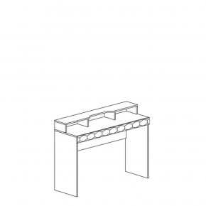 Стол туалетный Дели 74 (Яна) в Ирбите - irbit.mebel-e96.ru