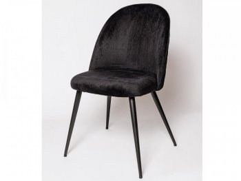 Стул С 820 Черный вельвет (ЦМ) в Ирбите - irbit.mebel-e96.ru