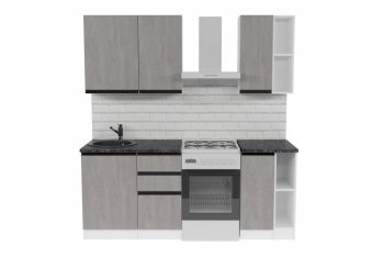Кухонный гарнитур Сюита медиум 1400 мм (Герда) в Ирбите - irbit.mebel-e96.ru