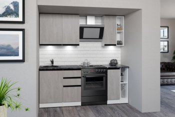 Кухонный гарнитур Сюита медиум 1400 мм (Герда) в Ирбите - irbit.mebel-e96.ru