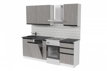 Кухонный гарнитур Сюита стандарт 1600 мм (Герда) в Ирбите - irbit.mebel-e96.ru