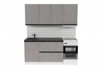 Кухонный гарнитур Сюита макси 1800 мм (Герда) в Ирбите - irbit.mebel-e96.ru