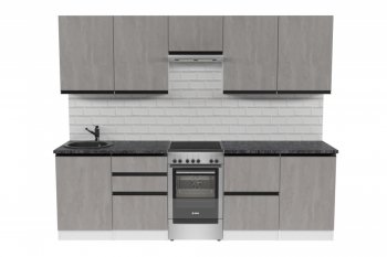 Кухонный гарнитур Сюита мега 2500 мм (Герда) в Ирбите - irbit.mebel-e96.ru