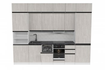 Кухонный гарнитур Сюита люкс 3000 мм (Герда) в Ирбите - irbit.mebel-e96.ru