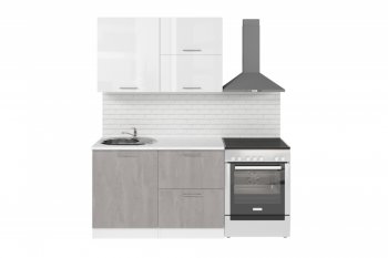 Кухонный гарнитур Терция лайт 1200 мм (Герда) в Ирбите - irbit.mebel-e96.ru