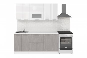 Кухонный гарнитур Терция макси 2 1800 мм (Герда) в Ирбите - irbit.mebel-e96.ru