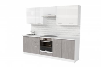 Кухонный гарнитур Терция базис 2400 мм (Герда) в Ирбите - irbit.mebel-e96.ru