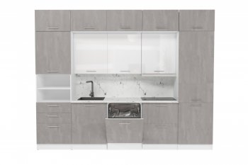 Кухонный гарнитур Терция экстра 5 3000 мм (Герда) в Ирбите - irbit.mebel-e96.ru