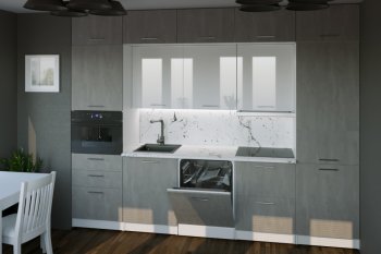 Кухонный гарнитур Терция экстра 5 3000 мм (Герда) в Ирбите - irbit.mebel-e96.ru