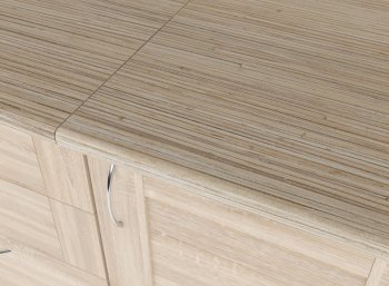 Кухонный гарнитур Томилла прайм 5 2300х1500 мм (Герда) в Ирбите - irbit.mebel-e96.ru