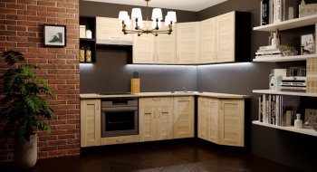 Кухонный гарнитур Томилла прайм 5 2300х1500 мм (Герда) в Ирбите - irbit.mebel-e96.ru
