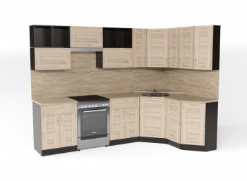 Кухонный гарнитур Томилла оптима 5 2700х1600 мм (Герда) в Ирбите - irbit.mebel-e96.ru
