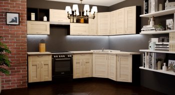 Кухонный гарнитур Томилла оптима 5 2700х1600 мм (Герда) в Ирбите - irbit.mebel-e96.ru