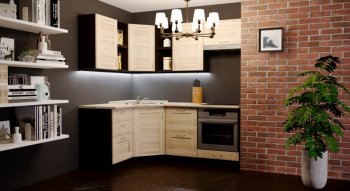 Кухонный гарнитур Томилла оптима 4 1400х2000 мм (Герда) в Ирбите - irbit.mebel-e96.ru
