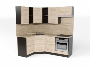 Кухонный гарнитур Томилла оптима 4 1400х2000 мм (Герда) в Ирбите - irbit.mebel-e96.ru