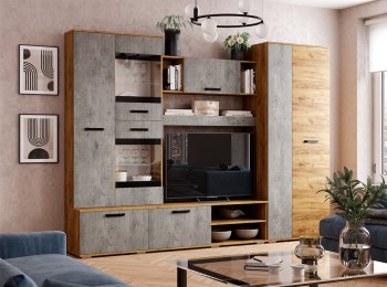 Стенка Трамп со шкафом (БТС) в Ирбите - irbit.mebel-e96.ru