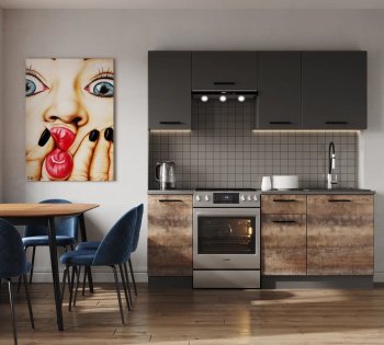 Кухонный гарнитур Трансильвания 2000 мм в Ирбите - irbit.mebel-e96.ru