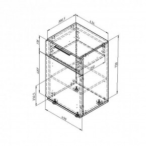 Тумба Дельта Лофт-24.01 Белый в Ирбите - irbit.mebel-e96.ru