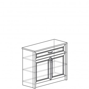 Тумба многоцелевая 2-дверная Флоренция 644 (Яна) в Ирбите - irbit.mebel-e96.ru