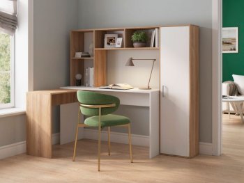 Уголок школьника Угловой (Генезис) в Ирбите - irbit.mebel-e96.ru