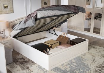 Кровать с подъемным механизмом Венеция КРПМ (ИЦ) в Ирбите - irbit.mebel-e96.ru | фото