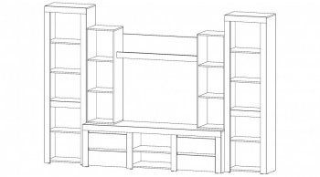 Стенка Веста (Лин) в Ирбите - irbit.mebel-e96.ru