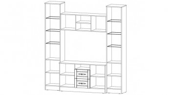 Стенка Виктория ЦС (Лин) в Ирбите - irbit.mebel-e96.ru