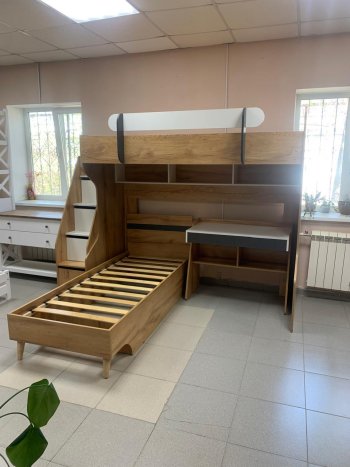 Кровать-чердак Омега-3 комп.2 в Ирбите - irbit.mebel-e96.ru