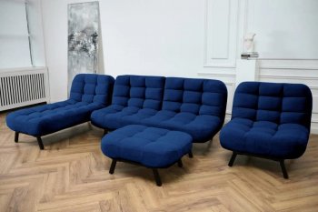 Диван Абри Синий в Ирбите - irbit.mebel-e96.ru