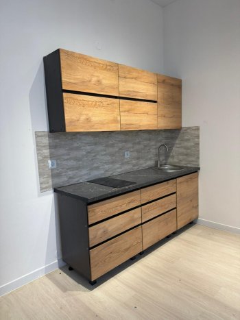 Кухонный гарнитур Лофт 2000 мм (БТС) в Ирбите - irbit.mebel-e96.ru