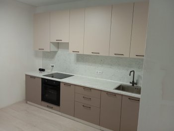 Кухонный гарнитур высокий Латте 3000 мм, Стол. 26 мм в Ирбите - irbit.mebel-e96.ru