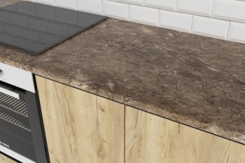 Кухонный гарнитур Янтарь экстра 3000 мм (Герда) в Ирбите - irbit.mebel-e96.ru