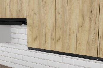 Кухонный гарнитур Янтарь экстра 3000 мм (Герда) в Ирбите - irbit.mebel-e96.ru